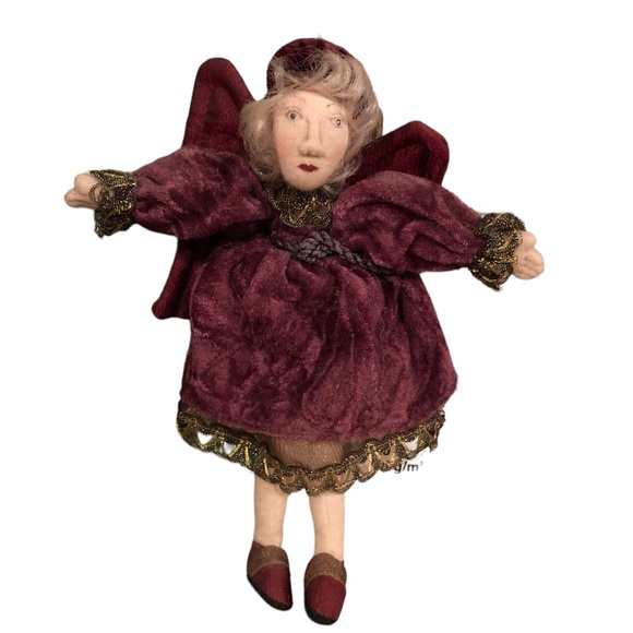 Handmade Fabric Angel - Picture 1 of 7